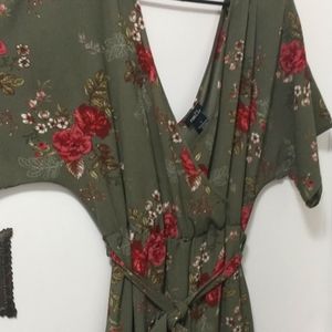Floral jumpsuit